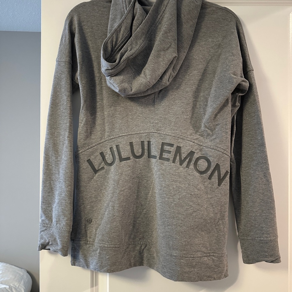 Lululemon hoodie with back text